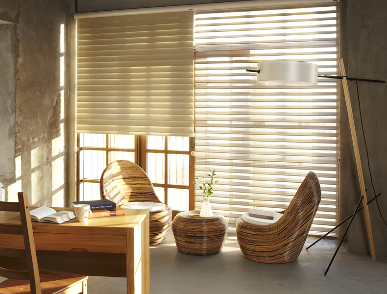 Tri Shades window covering