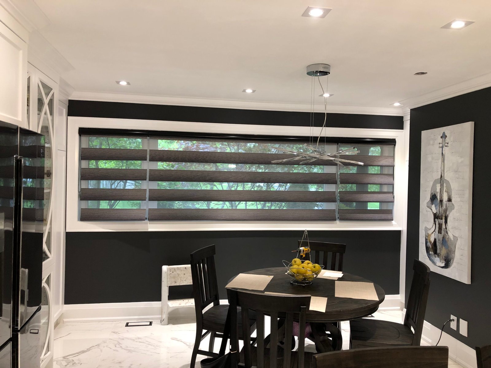 Open Roman Shades 1 %Affordable Window Coverings%