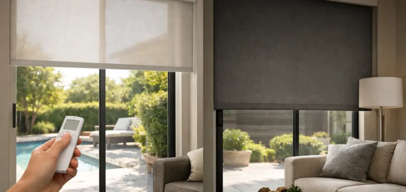Drop Shades for Better Light Control at Home