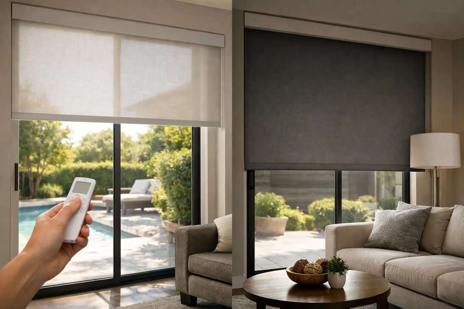 Drop Shades for Better Light Control at Home