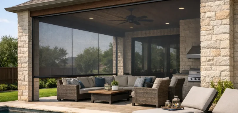 Outdoor Patio Screen Systems for Dallas Homes