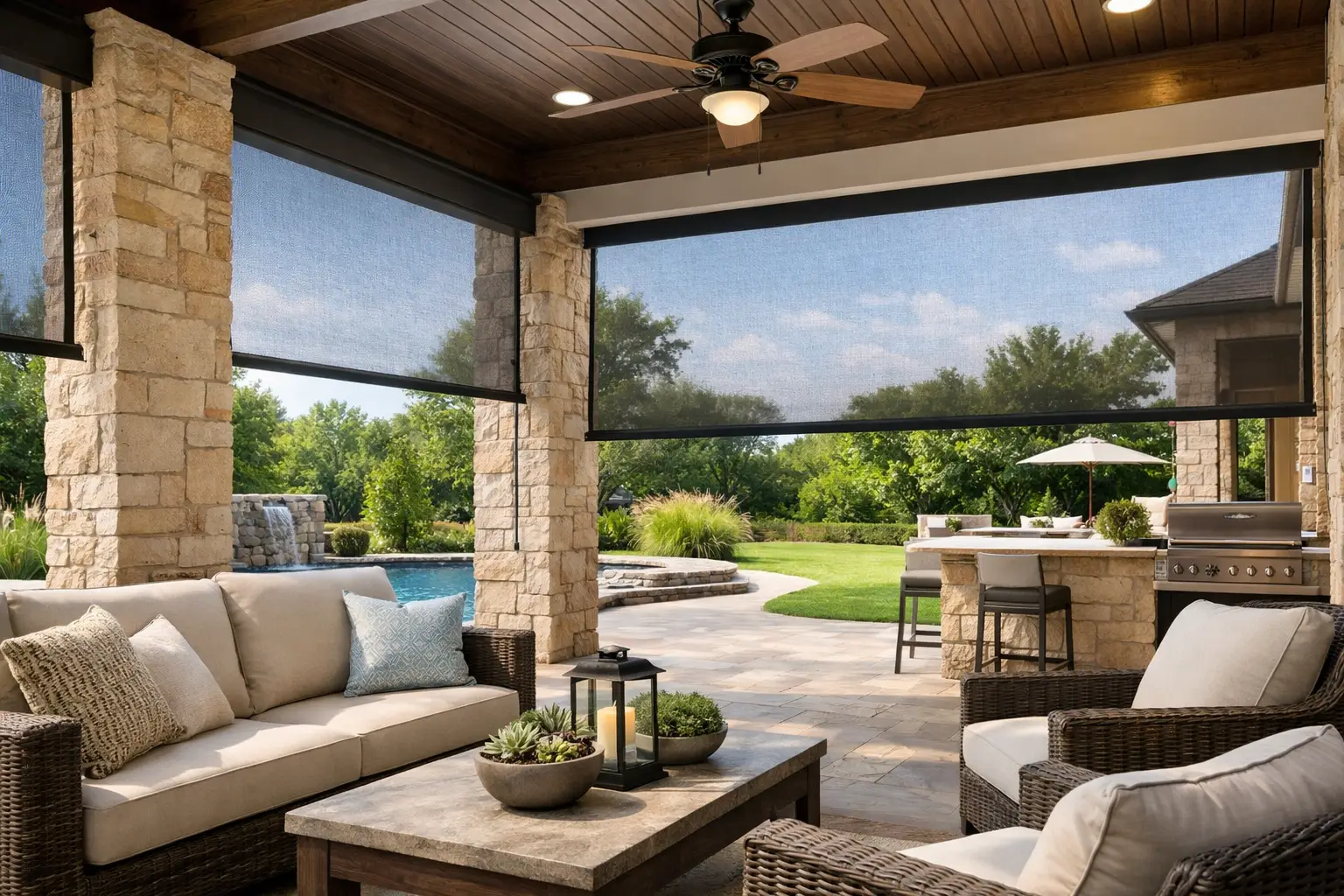 Patio Screen Options for Dallas Outdoor Living