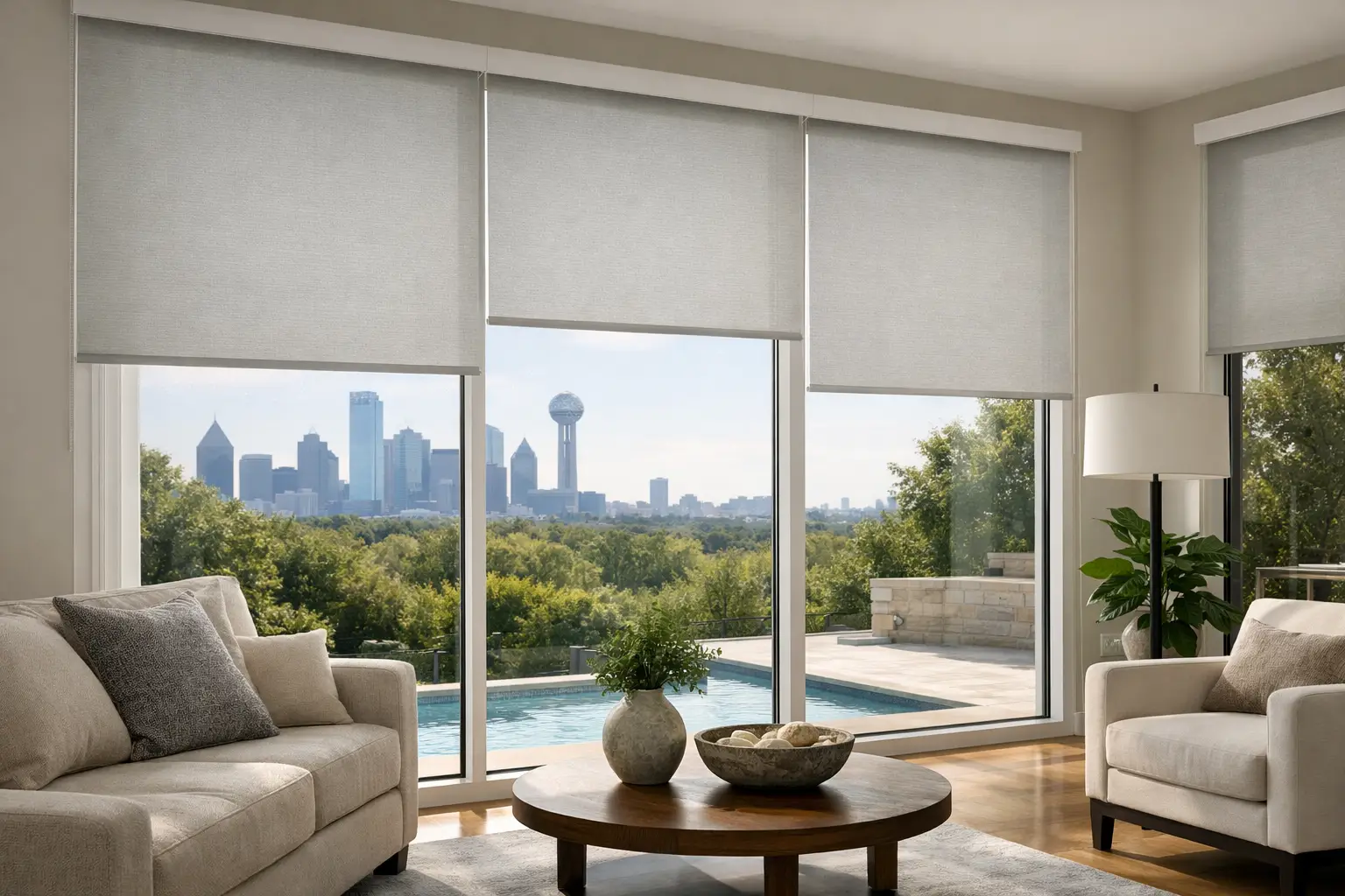 Roller Shades That Perform in Dallas Homes