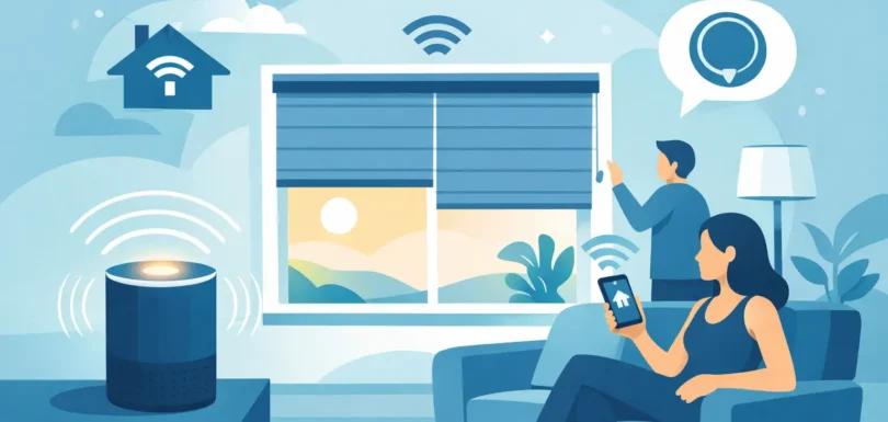 Smart Shades with Alexa for Better Living