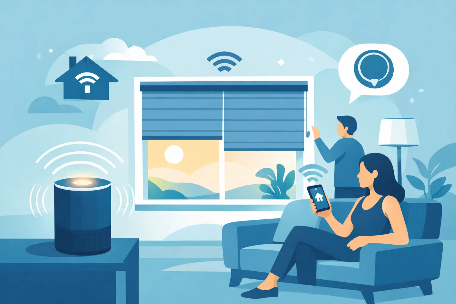 Smart Shades with Alexa for Better Living