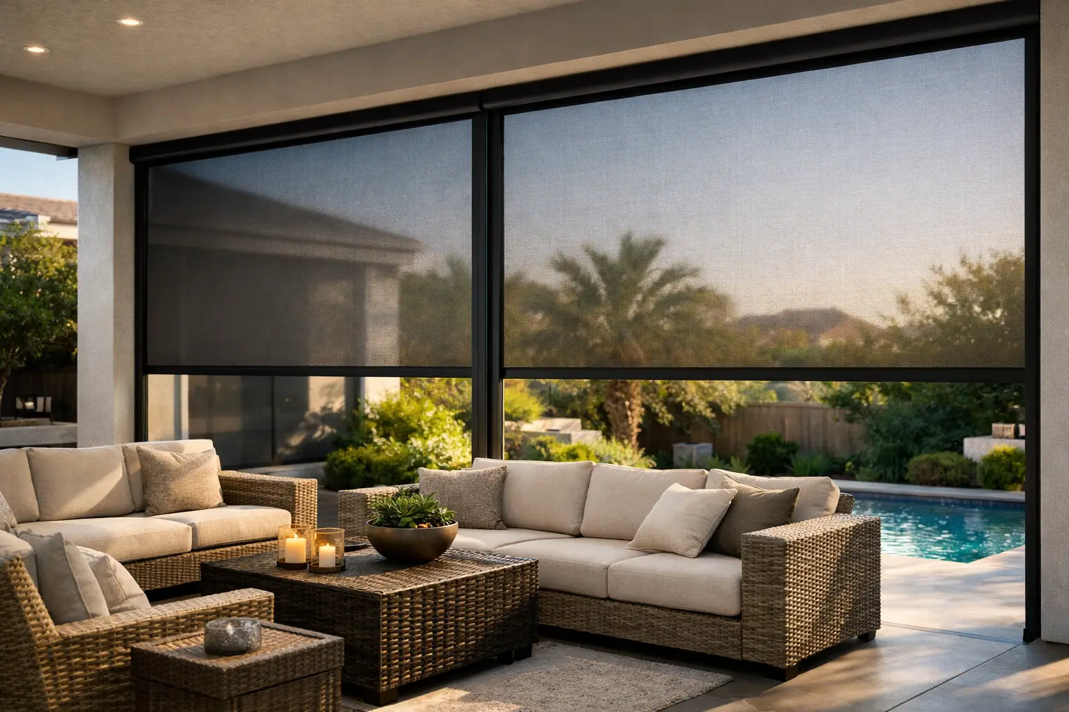 Automated Zip Screen Systems for Dallas Patios
