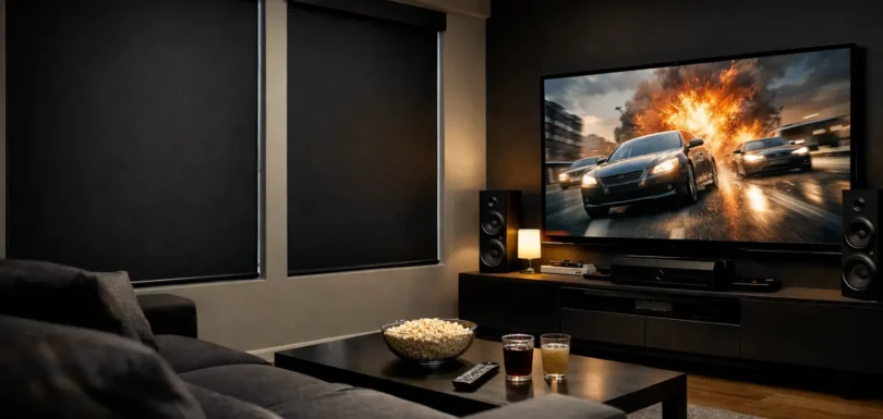 Best Blinds for Media Rooms That Perform