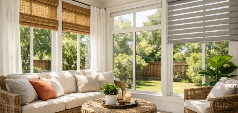 Best Window Treatments for Sunrooms in Dallas