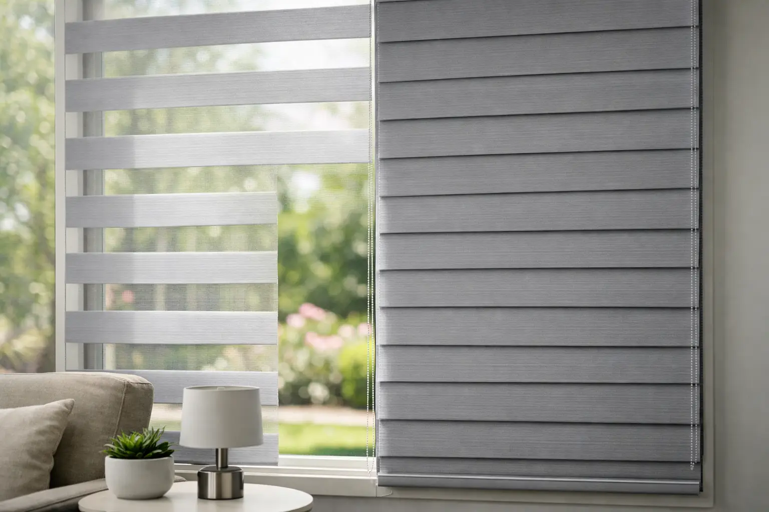 Dual Shade Light Filtering for Better Window Control