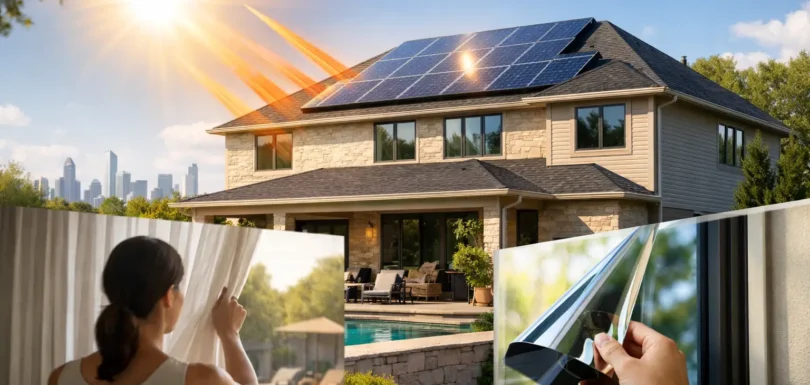 How to Reduce Solar Heat in Dallas Homes