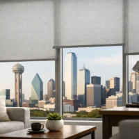 Indoor Roller Shades That Work Harder in Dallas Indoor Roller Shades That Work Harder in Dallas