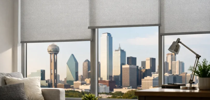 Indoor Roller Shades That Work Harder in Dallas