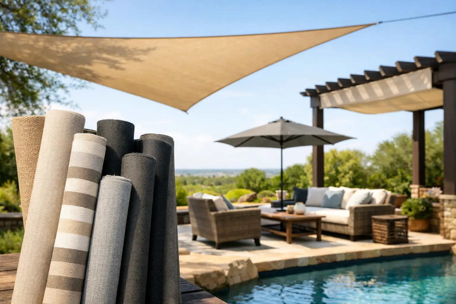 Outdoor Shade Fabric Guide for North Texas