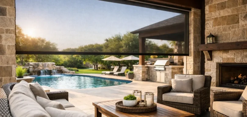 Retractable Porch Screens for Dallas Outdoor Living