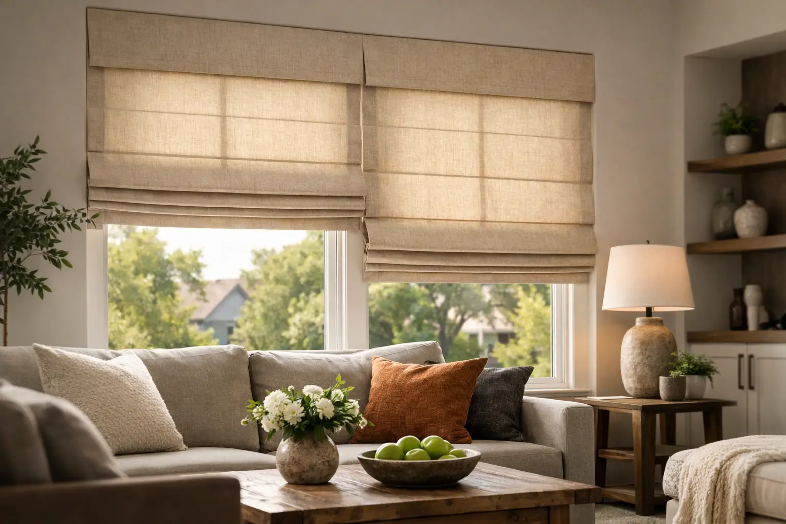 Roman Shades for Dallas Homes That Work Harder