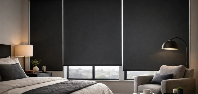Room Darkening Roller Shades for DFW Homes