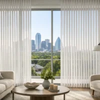 Sheer Vertical Drapery Shades for Dallas Homes Sheer Vertical Drapery Shades for Dallas Homes