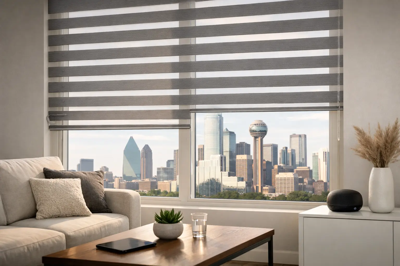 Zebra Shades for Dallas Homes That Work Smarter