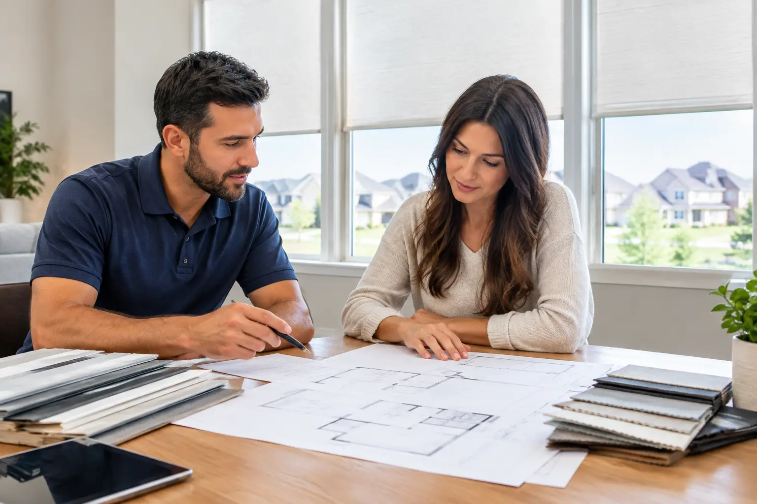 Builder Blinds Project Planning for DFW Homes