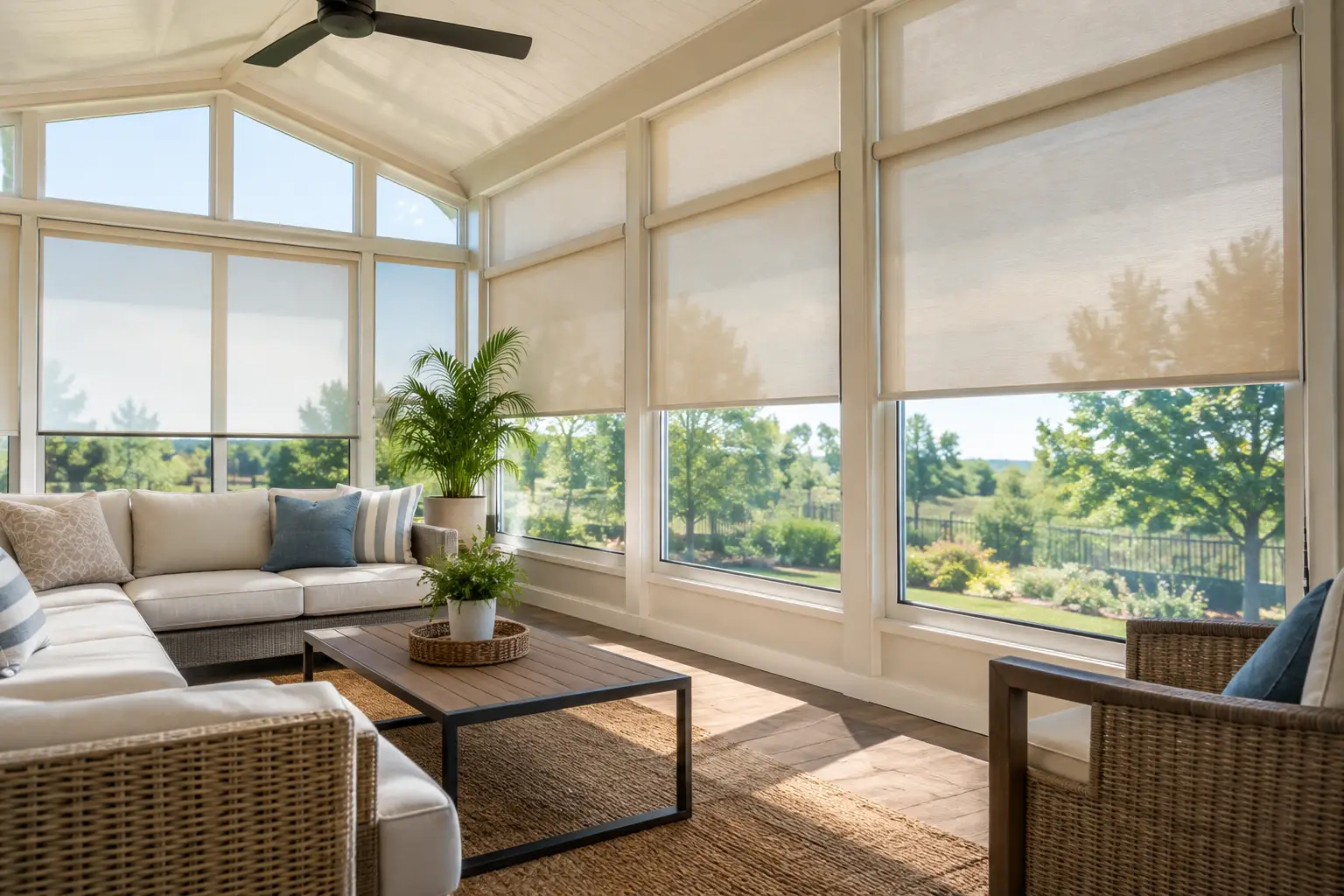 Essential Shades for Sunrooms That Beat Texas Heat