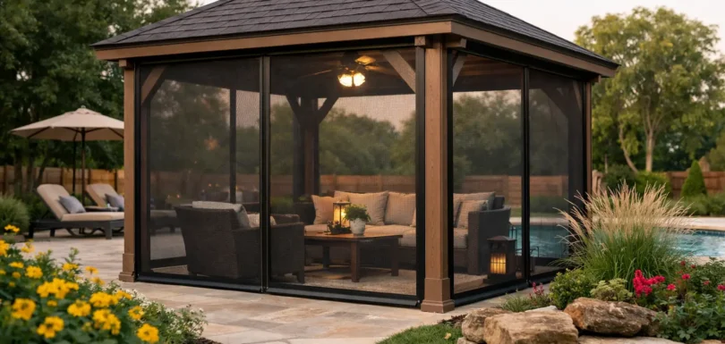Gazebo Screens for North Texas Outdoor Living