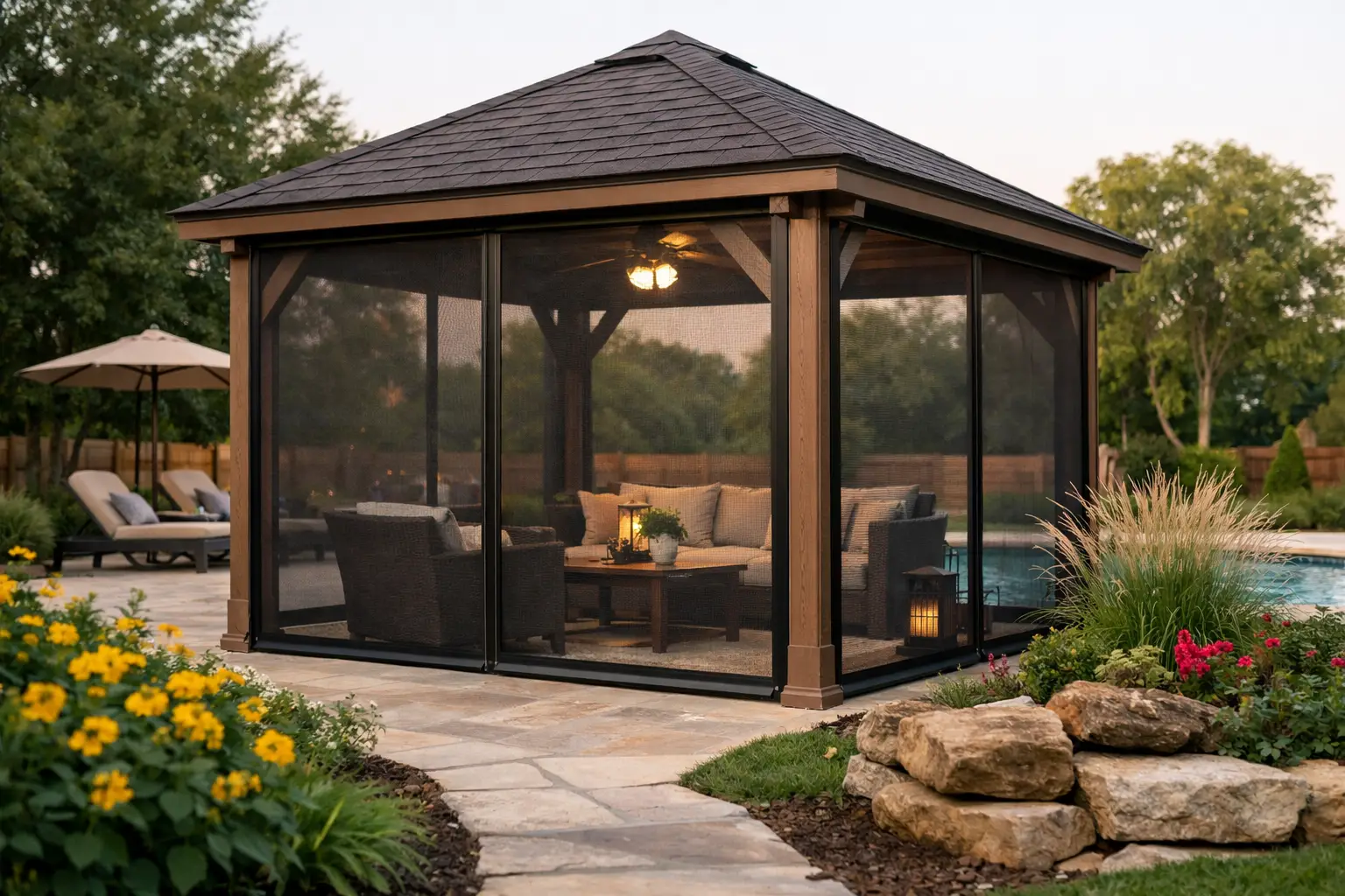 Gazebo Screens for North Texas Outdoor Living