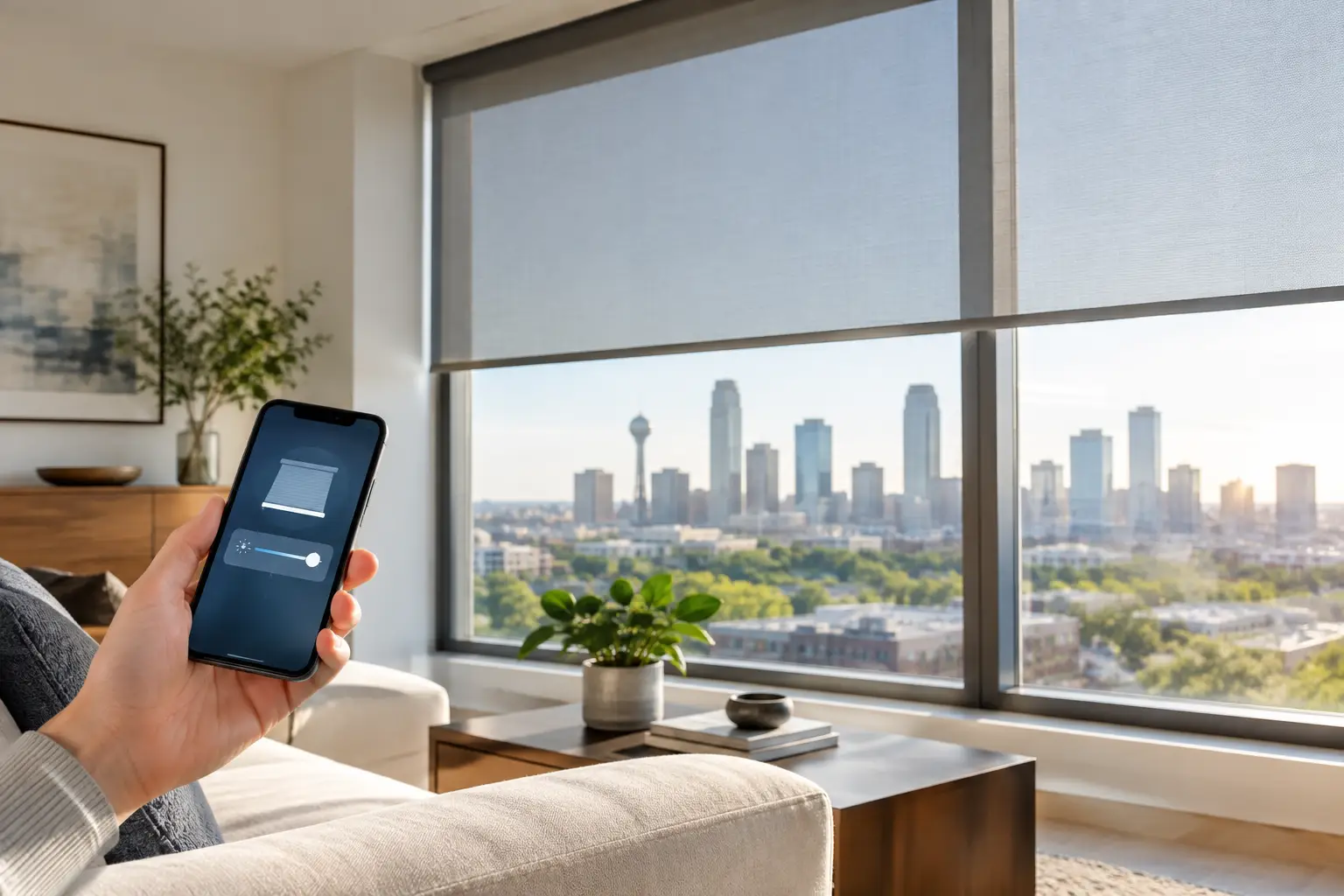 Matter Shade Technology for Smarter DFW Homes