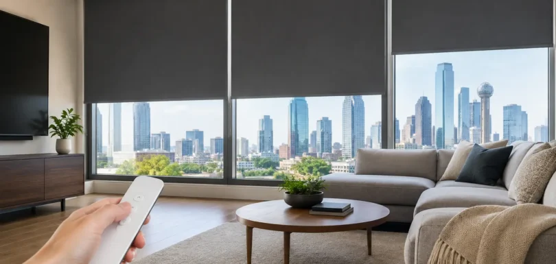 Motorized Blackout Shades for Dallas Homes