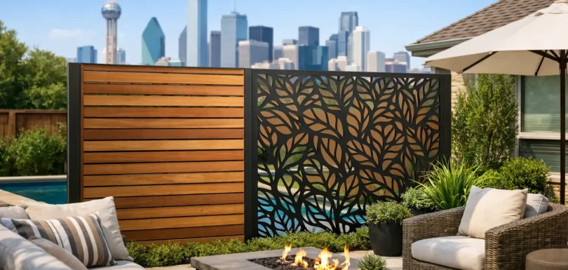 Outdoor Privacy Screens for Dallas-Fort Worth Homes