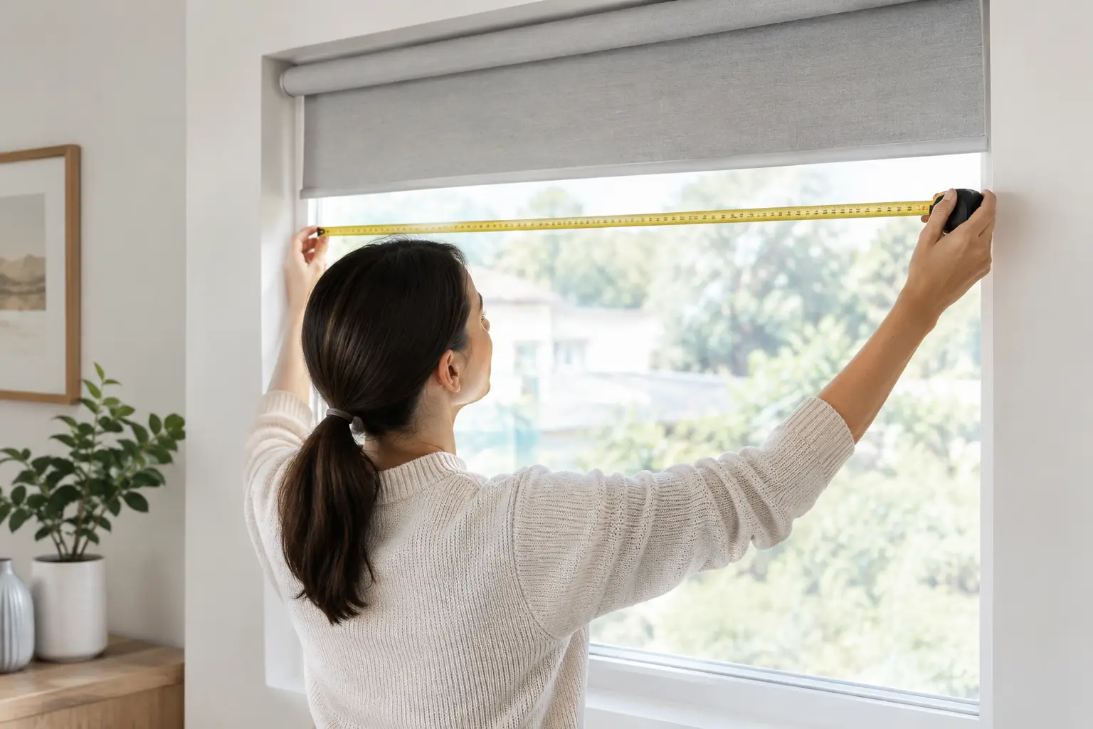 How to Measure Roller Shades for a Custom Fit
