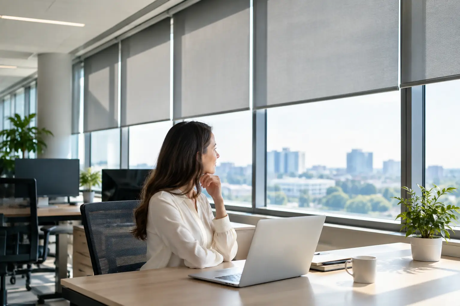 Office Shade Retrofit for Smarter Workspaces