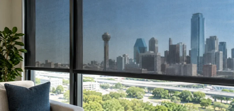 Solar Screens for Dallas Heat and Better Views