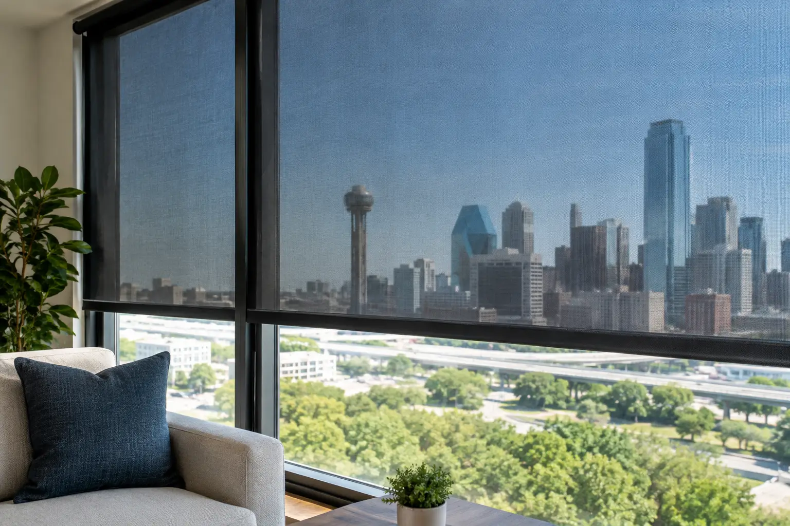 Solar Screens for Dallas Heat and Better Views
