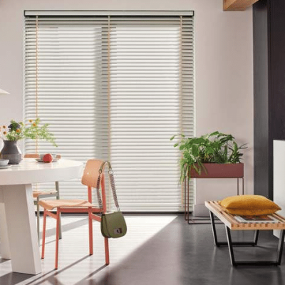 FAUX WOOD BLINDS window coverings
